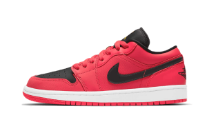 Nike Sko Dame Air Jordan 1 Low Sirene Rød